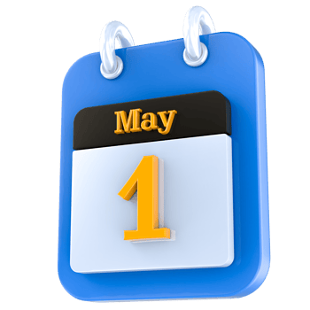 icon calendar 3D Rendering png