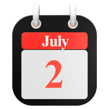 icon calendar 3D Rendering png