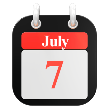 icon calendar 3D Rendering png