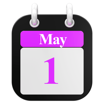 icon calendar 3D Rendering png