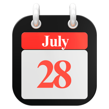 icon calendar 3D Rendering png