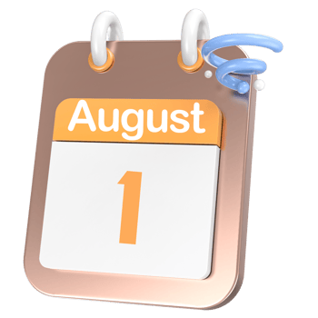 icon calendar 3D Rendering png