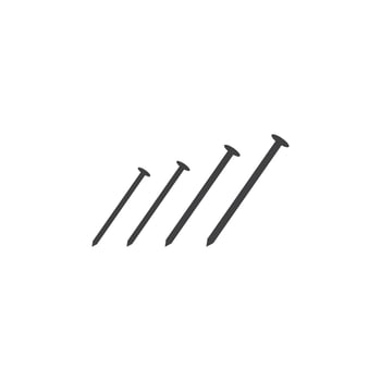 Nail icon vector