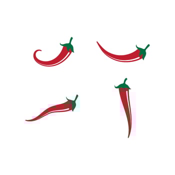 Chili illustration logo vector