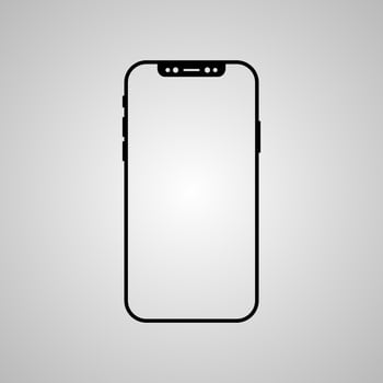 Mobile smartphone icon vector illustration