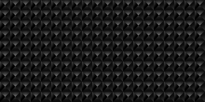 Dark black Geometric grid Carbon fiber background Modern dark abstract texture Seamless pattern vector