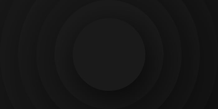 Abstract black and white round background with concentric circles. Vector illustration