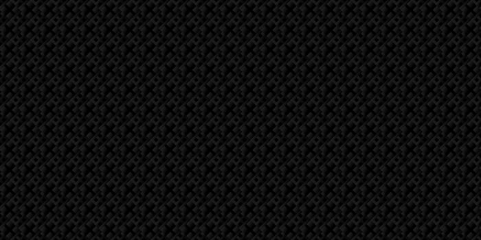 Dark black Geometric grid Carbon fiber background Modern dark abstract seamless texture vector