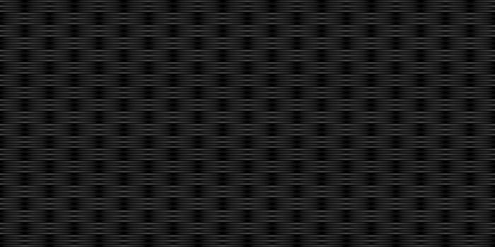 Dark black Geometric grid Carbon fiber background Modern dark abstract texture Seamless pattern vector