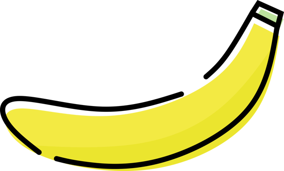 Cute Fruit With Lineart png