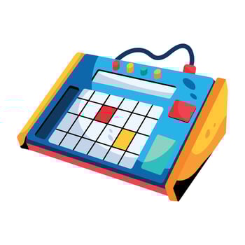Trendy Ableton Push vector