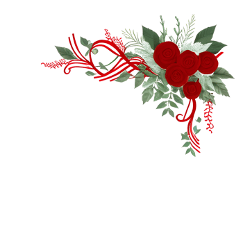 AI generated Valentine Border Frame PNG Ai Generative