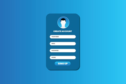 vector online registration form