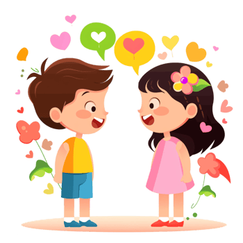 AI generated People Communicate png