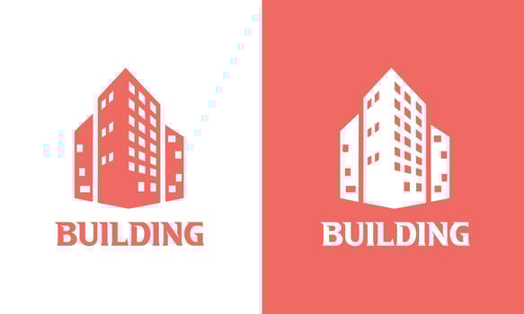 Architecture company logo. Brand logo, architect, home, business, logo, template, real estate, logotype. vector