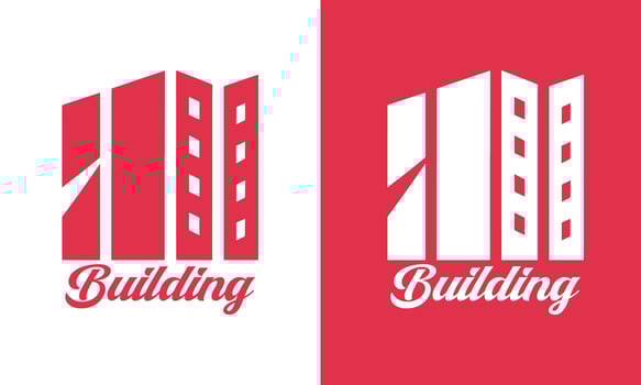 Architecture company logo. Brand logo, architect, home, business, logo, template, real estate, logotype. vector