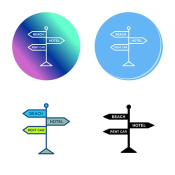 Signboard Vector Icon