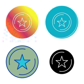 Unique Favorite Vector Icon