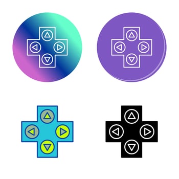 Unique Gaming Control Vector Icon