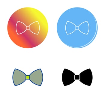 Bow Tie Vector Icon