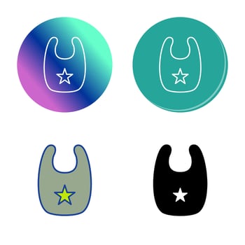 Bib Vector Icon