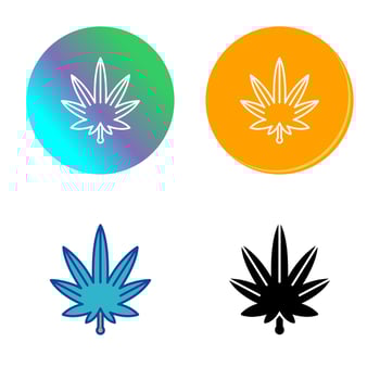 Weed Vector Icon