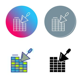Brickwall Vector Icon
