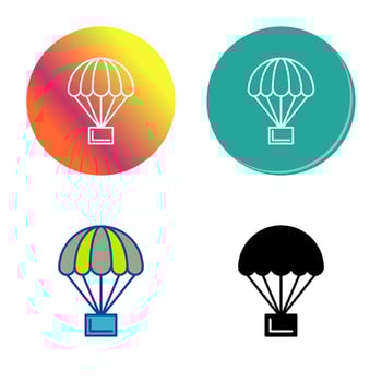 Parachute Vector Icon