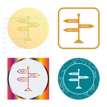 Signboard Vector Icon