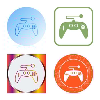 Unique Gaming Control Vector Icon