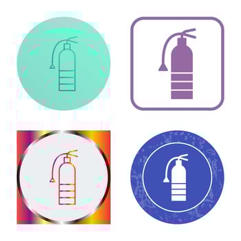 Unique Extinguisher Vector Icon