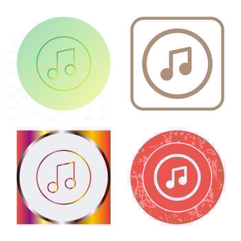 Music Player Vector Icon