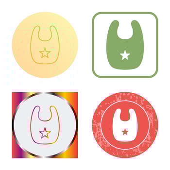Bib Vector Icon