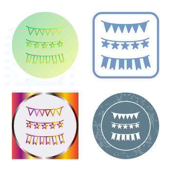 Garlands Vector Icon