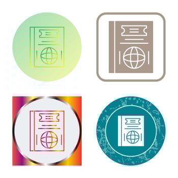 Passport Vector Icon