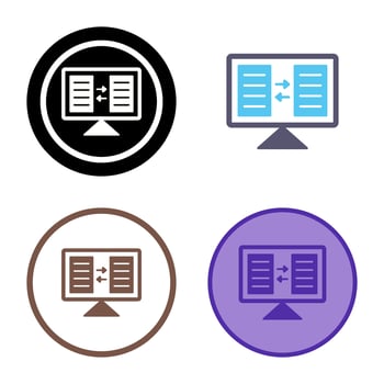 File Sharing Vector Icon