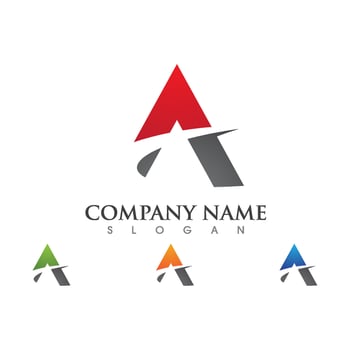 A Letter Logo Template vector