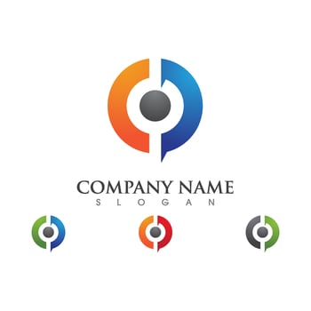 C Letter Logo Template vector