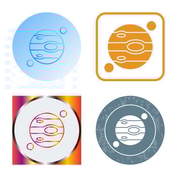 Jupiter Vector Icon