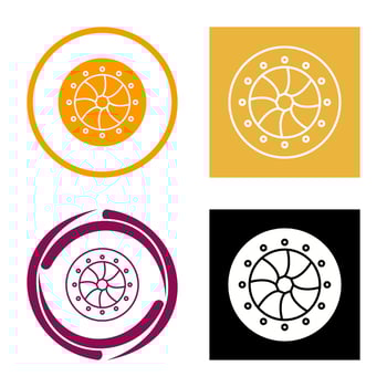 Unique Optical Diaphram Vector Icon