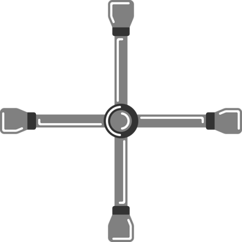 Screw Lock Illustration PNG Transparent Background