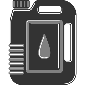 Oil Jerry Can Illustration PNG Transparent Background