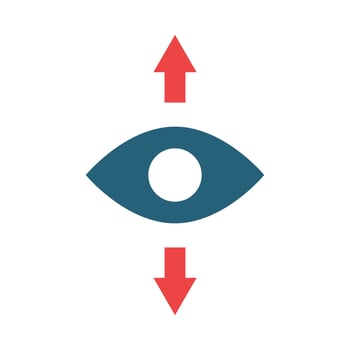 Perspective Vector Glyph Two Color Icon For Personal And Commercial Use.