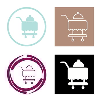 Room Service Vector Icon