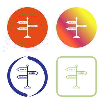 Signboard Vector Icon