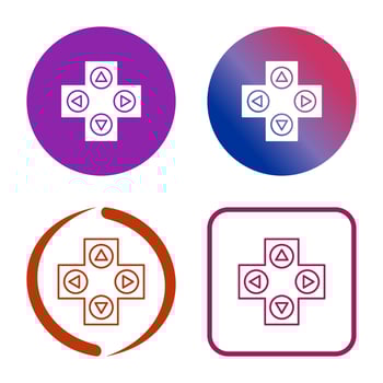 Unique Gaming Control Vector Icon