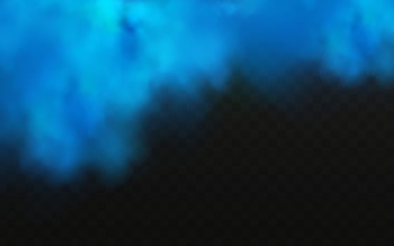 White vector cloudiness ,fog or smoke on dark checkered background.Cloudy sky or smog over the city.Vector illustration.