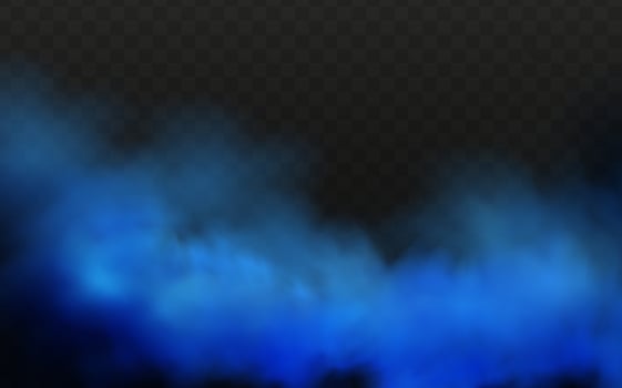 White vector cloudiness ,fog or smoke on dark checkered background.Cloudy sky or smog over the city.Vector illustration.