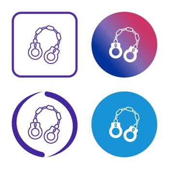 Handcuff Vector Icon