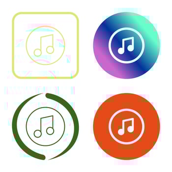 Music Player Vector Icon